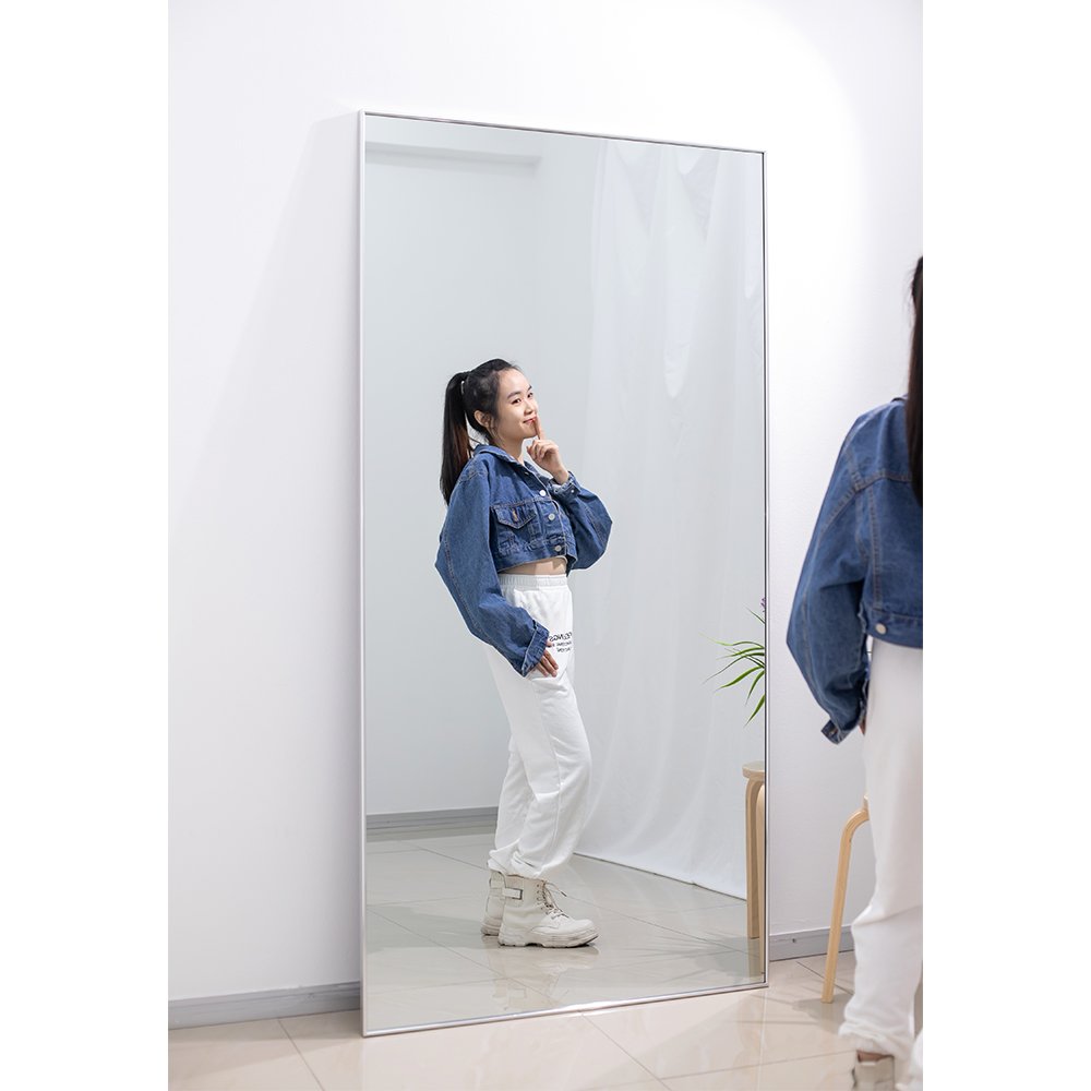 Aluminum Frame Mirror (181cm x 91cm) Mirror Shop