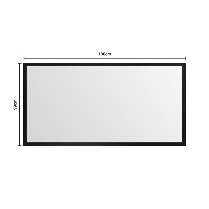 Wooden Frame Mirror (190cm x 99cm) - Image 2