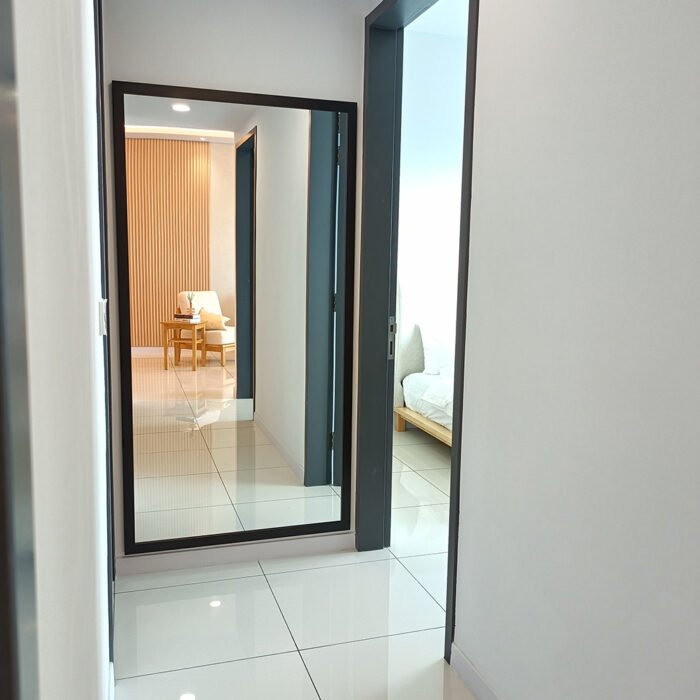 Wooden Frame Mirror (190cm x 99cm) - Image 5