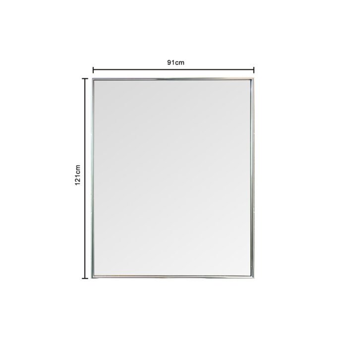 Aluminum Frame Mirror (121cm x 91cm) - Image 2