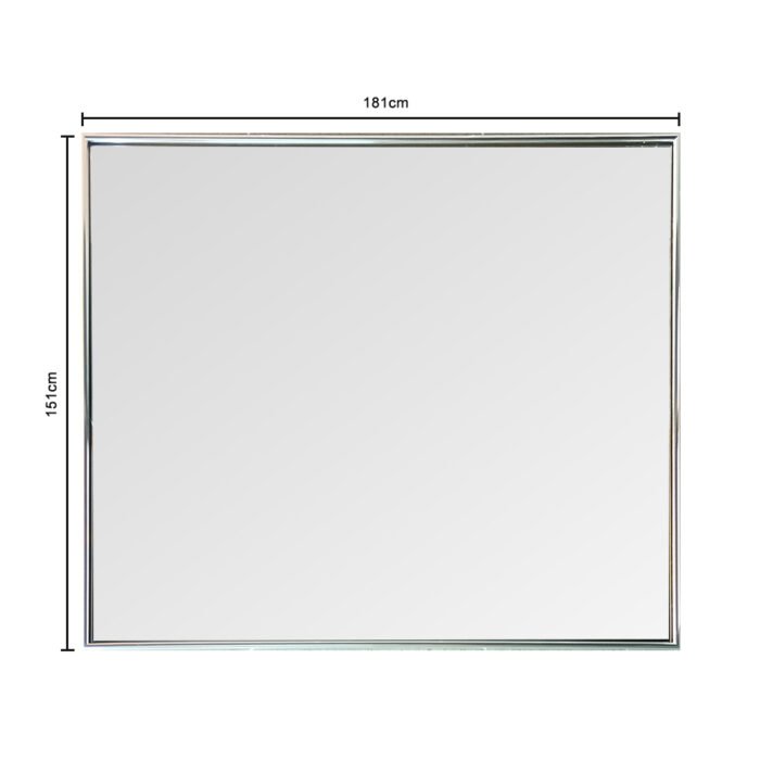 Aluminum Frame Mirror (151cm x 181cm) - Image 2