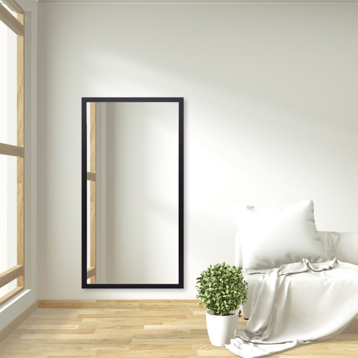 Wooden Frame Mirror (190cm x 99cm) - Image 3